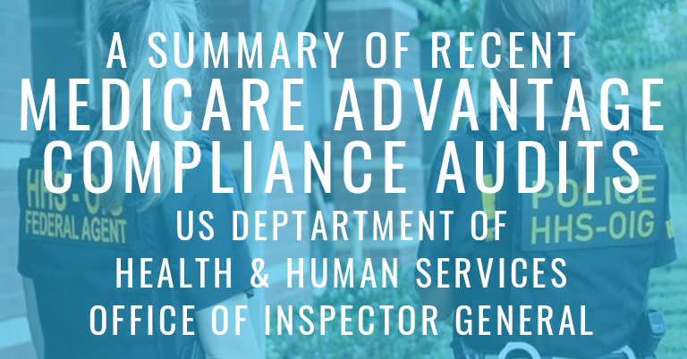 Medicare Advantage Compliance Audits HHS OIG