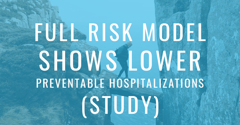 value-based care full risk model shows lower preventable hospitalizations in recent study_